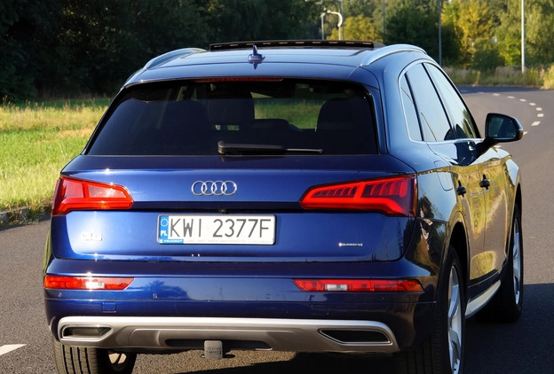 Audi Q5 cena 129900 przebieg: 47000, rok produkcji 2019 z Katowice małe 254